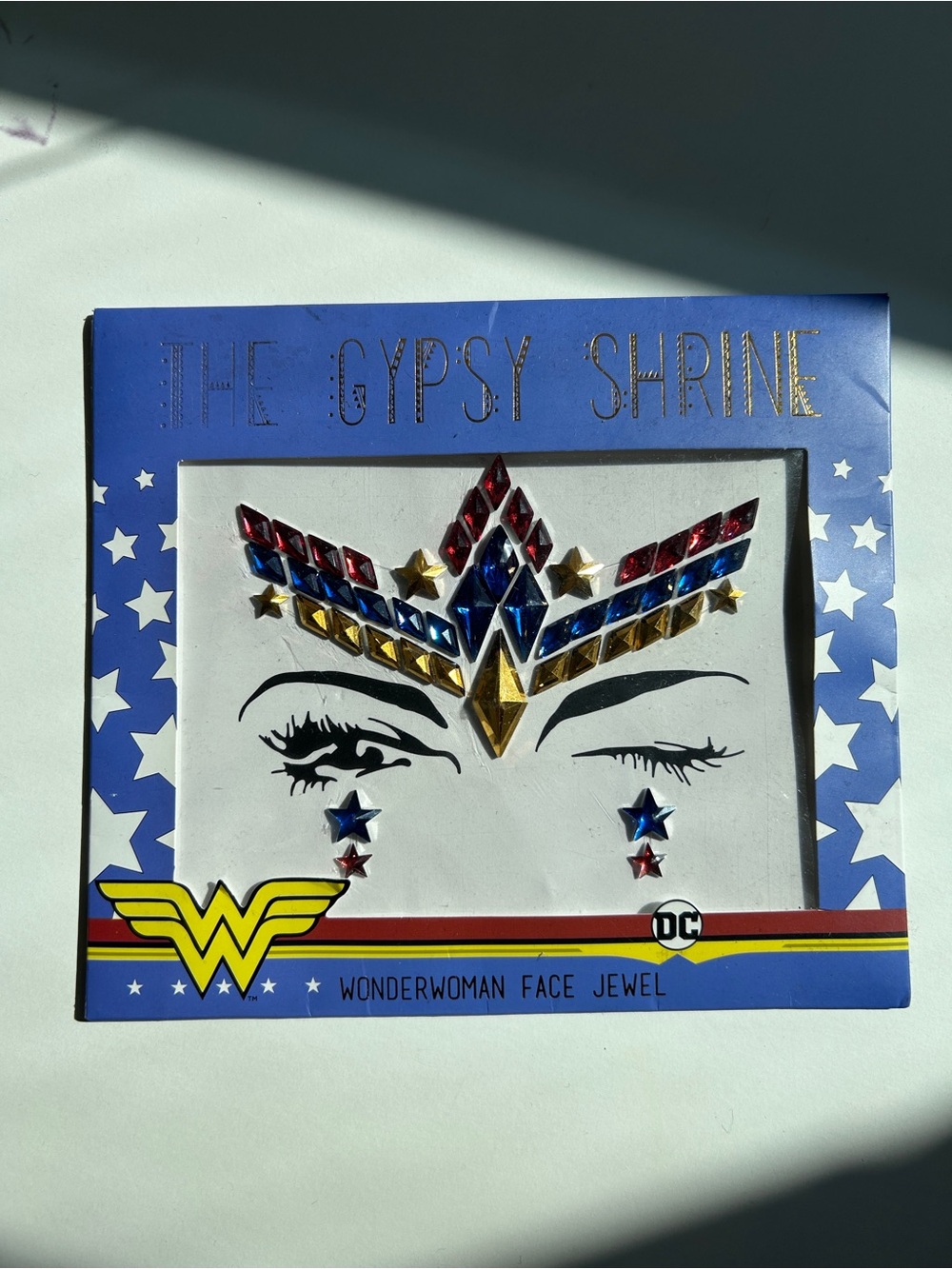 Wonder Woman Face Jewel Kit by - The Gypsy Shrine